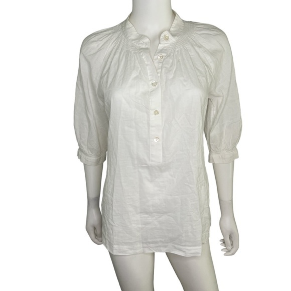 Trina Turk blouse quarter sleeve